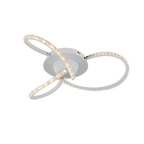 Irie Dimmable 3-Light LED Ceiling Light — White — Allure Home Collections