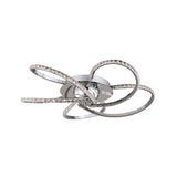 Irie Chrome Dimmable 5-Light LED Ceiling Light — Allure Home Collections