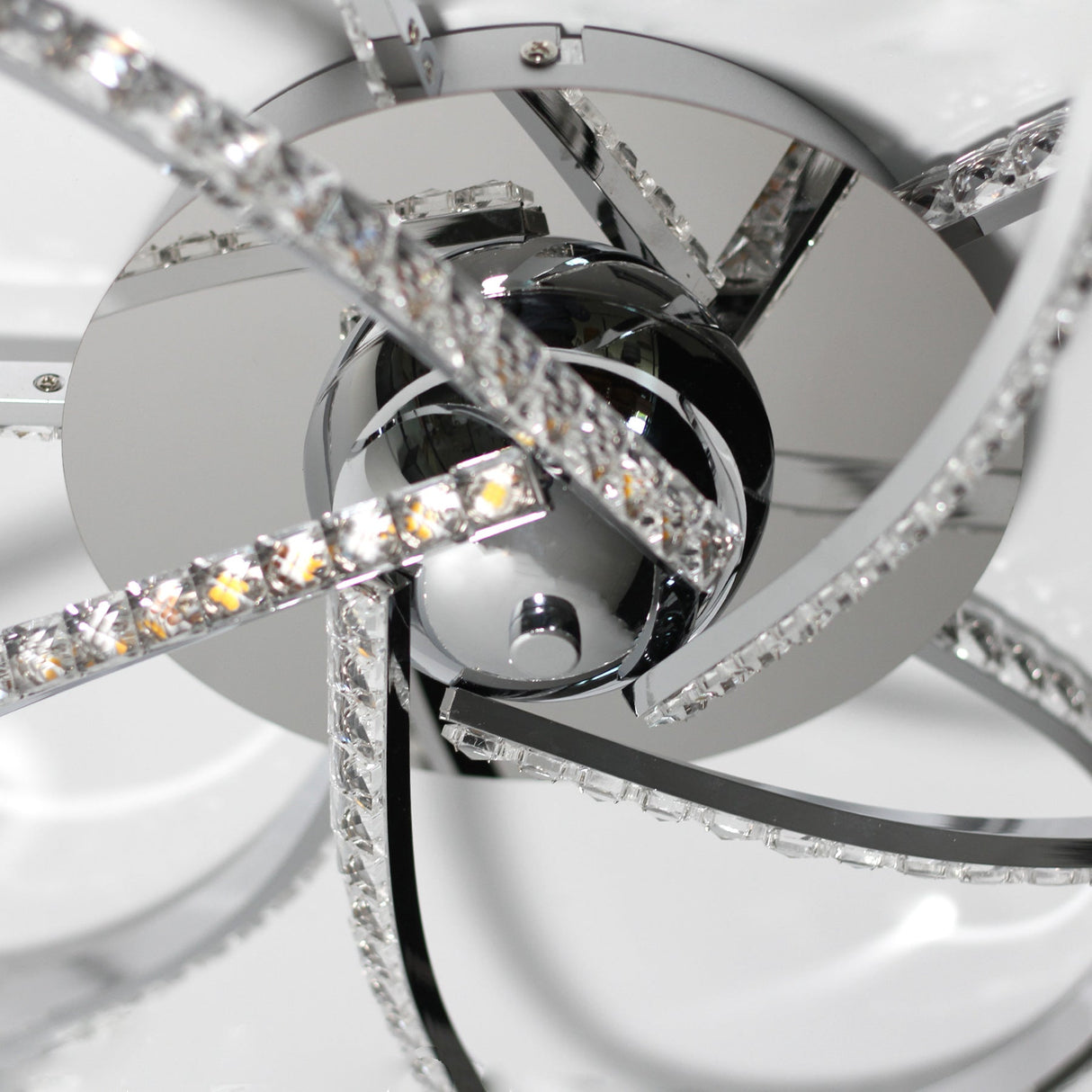 Irie Chrome Dimmable 5-Light LED Ceiling Light — Allure Home Collections