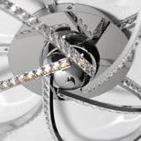Irie Chrome Dimmable 5-Light LED Ceiling Light — Allure Home Collections