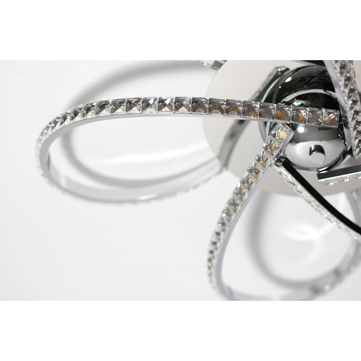 Irie Chrome Dimmable 5-Light LED Ceiling Light — Allure Home Collections