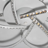 Irie Dimmable 5-Light LED Ceiling Light — White — Allure Home Collections
