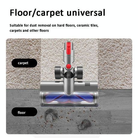 V-Shaped Anti-Tangle Floor Brush for Dyson