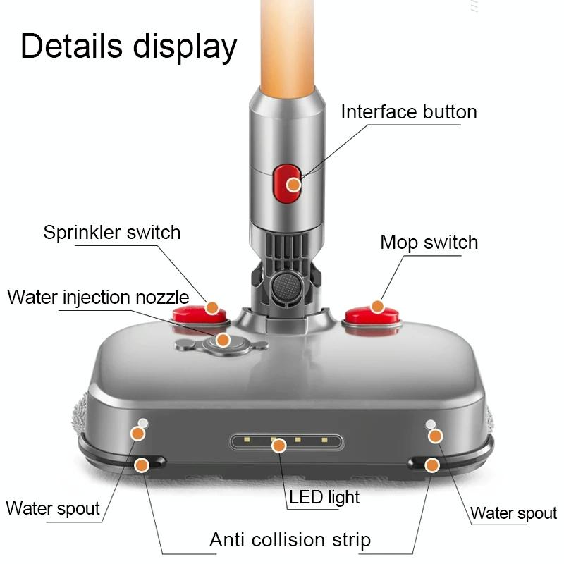 Electric Wet & Dry Mopping Head for Dyson