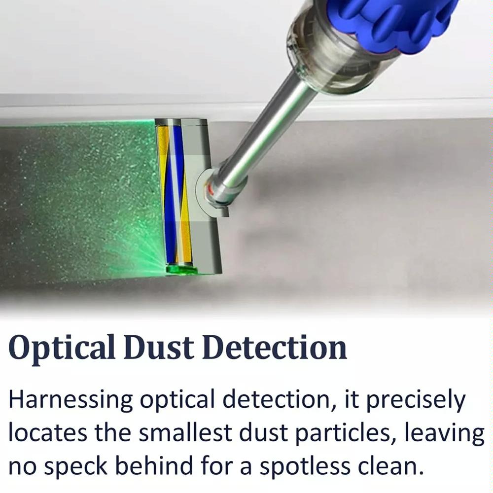 Green Light Display Vacuum Brush Head for Dyson