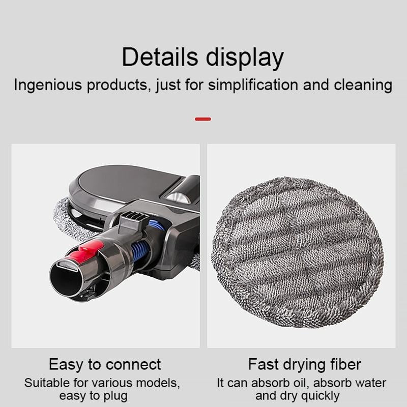 Electric Mop Head & Water Tank for Dyson V10/V12 Slim
