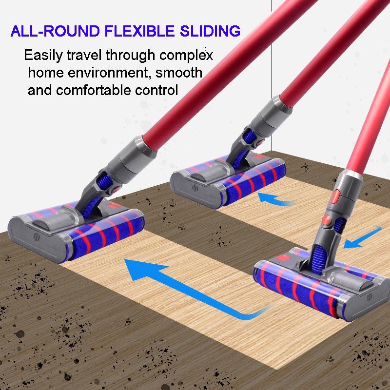 Dyson-Compatible Double Roller Soft Velvet Brush