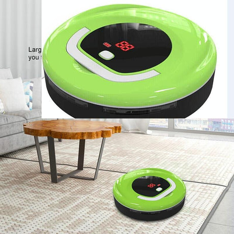 Smart Household Sweeping Robot - Green на