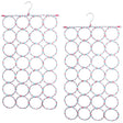 24-Hole Scarf and Accessory Organizer Hanger