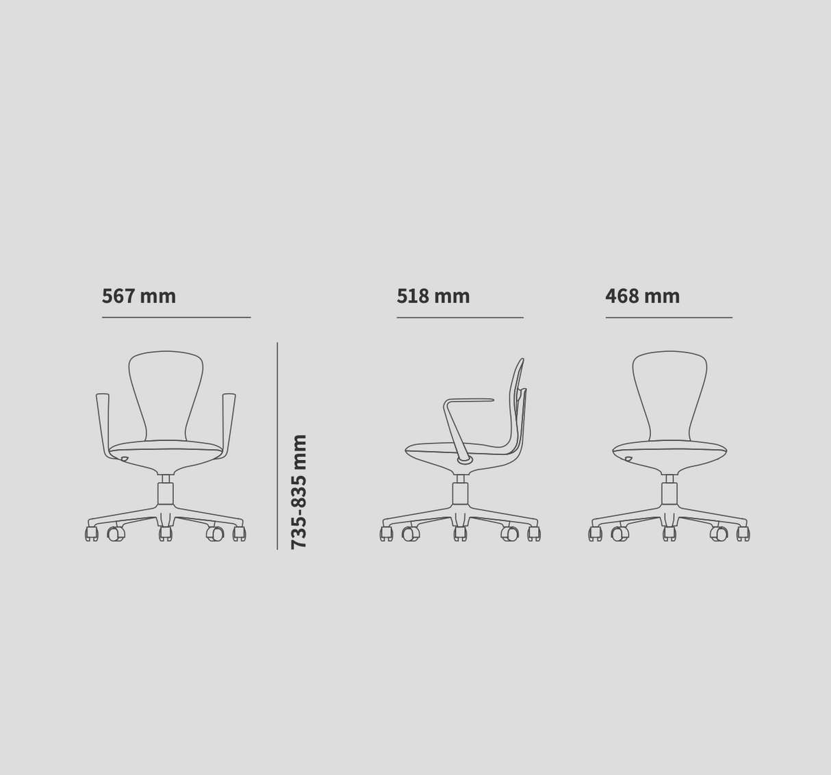 UFOU Joyin Tail Ergonomic Chair - Flamingo Edition