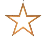 Large Bamboo Star LED Pendant Lamp