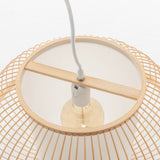 Natural Bamboo Sphere Pendant Lamp