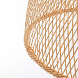 Natural Hand-Woven Bamboo Dome Pendant Lamp — Allure Home Collections