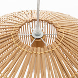 Solara Sphere Natural Hand-Woven Bamboo Cage Pendant Lamp — Allure Home Collections
