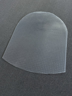 PVC Office Chair Mat, Low Pile Carpet Protector 124x99cm