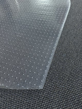 PVC Office Chair Mat, Low Pile Carpet Protector 124x99cm