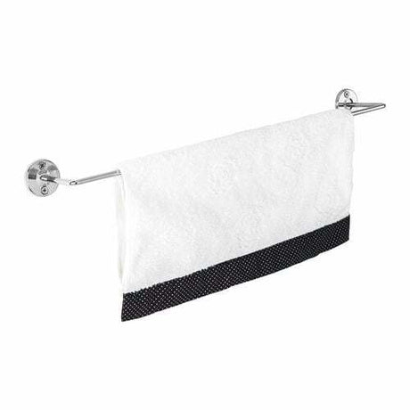610mm Chrome Stainless Steel Towel Rail — Sleek Modern Bathroom Holder — Allure Home Collections