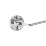 610mm Chrome Stainless Steel Towel Rail — Sleek Modern Bathroom Holder — Allure Home Collections