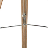 Antique Wood Tripod Nautical Floor Lamp
