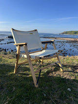 Owen Springs Bamboo Folding Camp Chair, Khaki