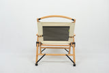Owen Springs Bamboo Folding Camp Chair, Khaki