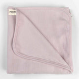 Ribbed jersey cotton baby swaddle wrap in Love design