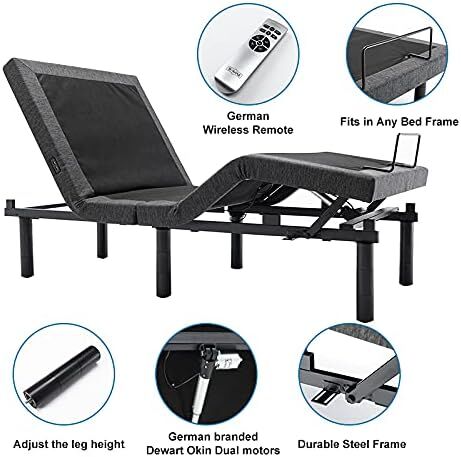 S*MAX Queen Adjustable Zero Gravity Bed Frame