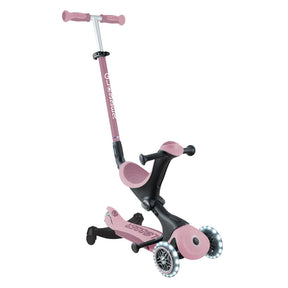 Berry 3 in 1 kids scooter with seat and light up wheels