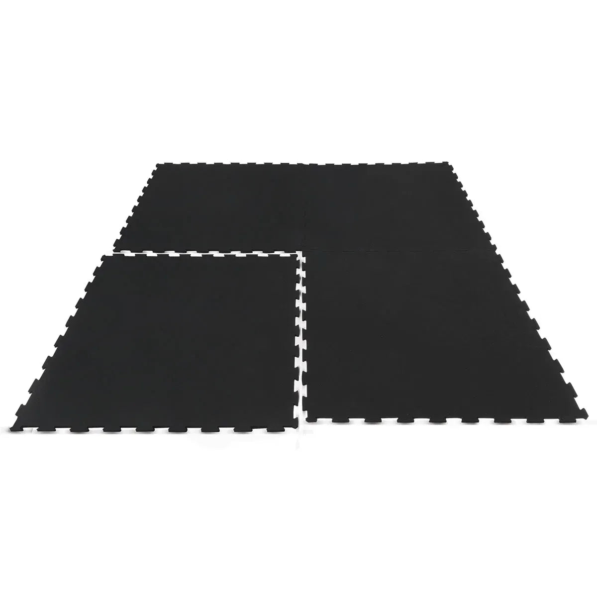 Santa Cruz Commercial Interlocking Rubber Gym Tile Mat, 10mm, 1m x 1m, 10pcs