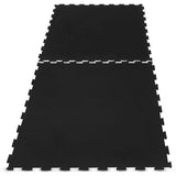 Santa Cruz Commercial Interlocking Rubber Gym Tile Mat, 10mm, 1m x 1m, 10pcs
