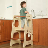 Helper tower and table configuration