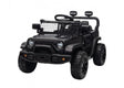 Black kids electric ride on car with LED headlights