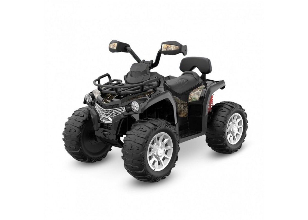 Hermoso black kids electric ride on quad bike