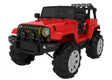 Lacar red kids electric ride on car with four wheels