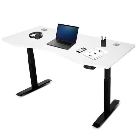 Wanniassa Electric Standing Desk, White 150cm