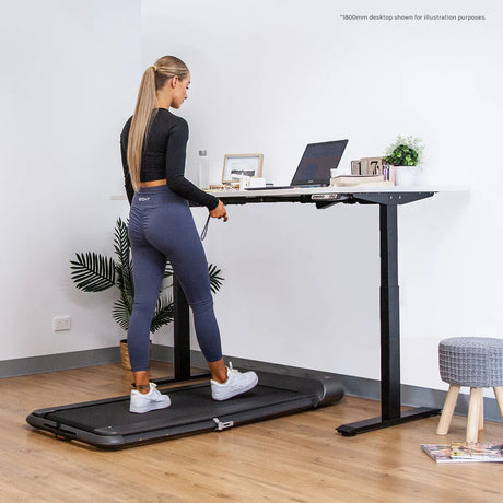 Wanniassa Electric Standing Desk, White 150cm view 3