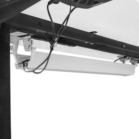 Wanniassa Electric Standing Desk, White 150cm view 3