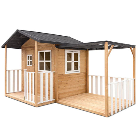 Wooden Cubby House with Pergola