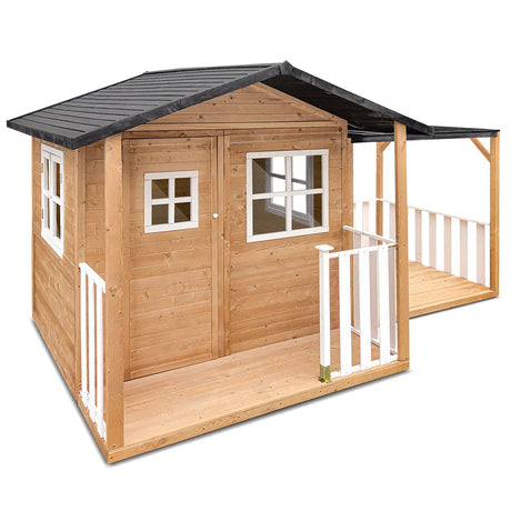 Wooden Cubby House with Pergola