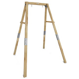 Swing frame set to low height