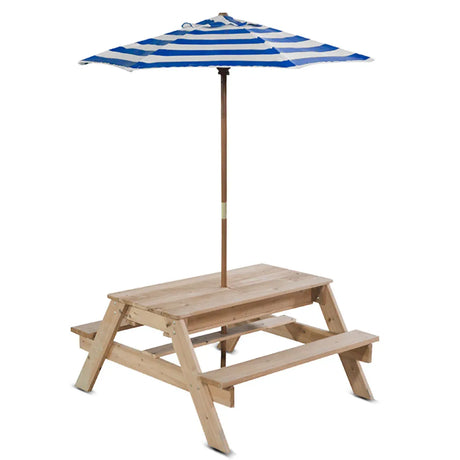 Folded umbrella detail