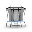 Round spring trampoline with safety enclosure small 243cm