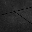 Single black ten millimetre bevelled edge rubber gym tile