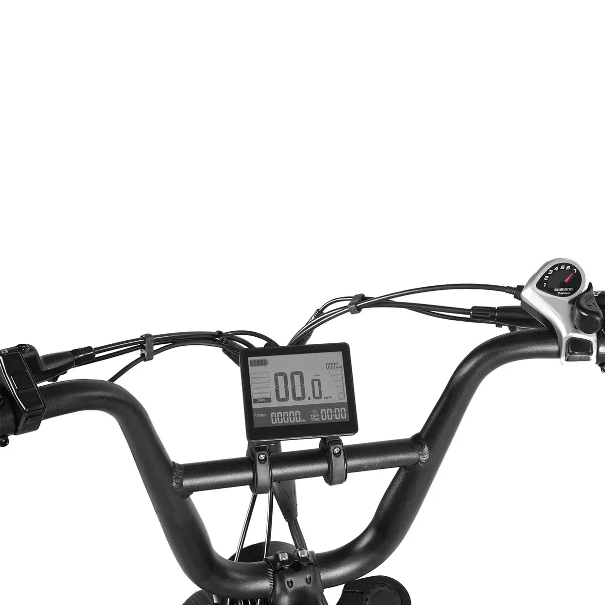 Galibier Electric Street Bike, 20 Inch, Matte Black, with Throttle