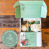 Riquewihr sustainable self care gift box of reusable eco friendly beauty tools and accessories