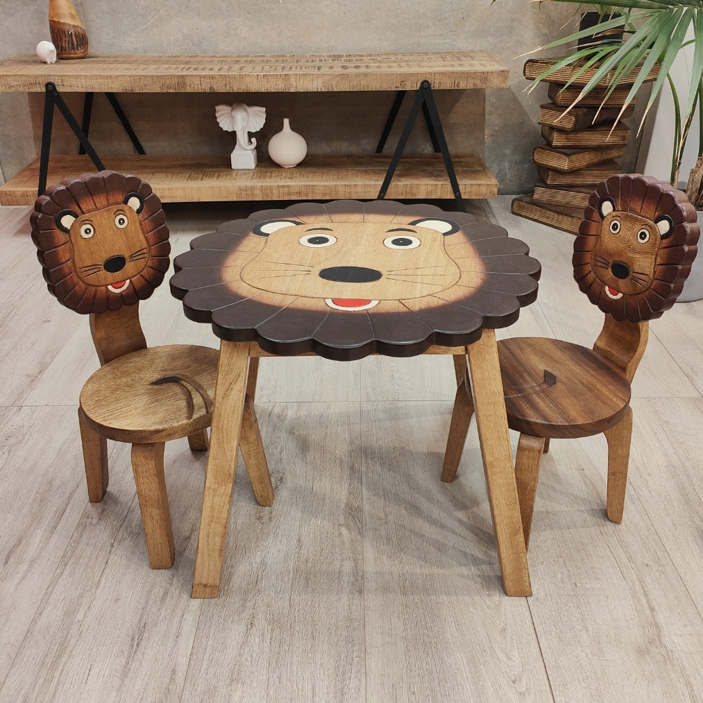 Kippa Ring 3 Piece Kids Table and Chairs Set