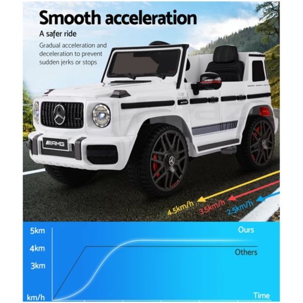 Donington Kids Ride On Car, 12V Electric