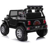 Knockhill Kids Ride On Car, 12V Electric 2 Seater Off Road, Black