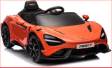 Mallory Kids Ride On Car, 12V Electric Sports Car, Orange