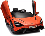 Mallory Kids Ride On Car, 12V Electric Sports Car, Orange